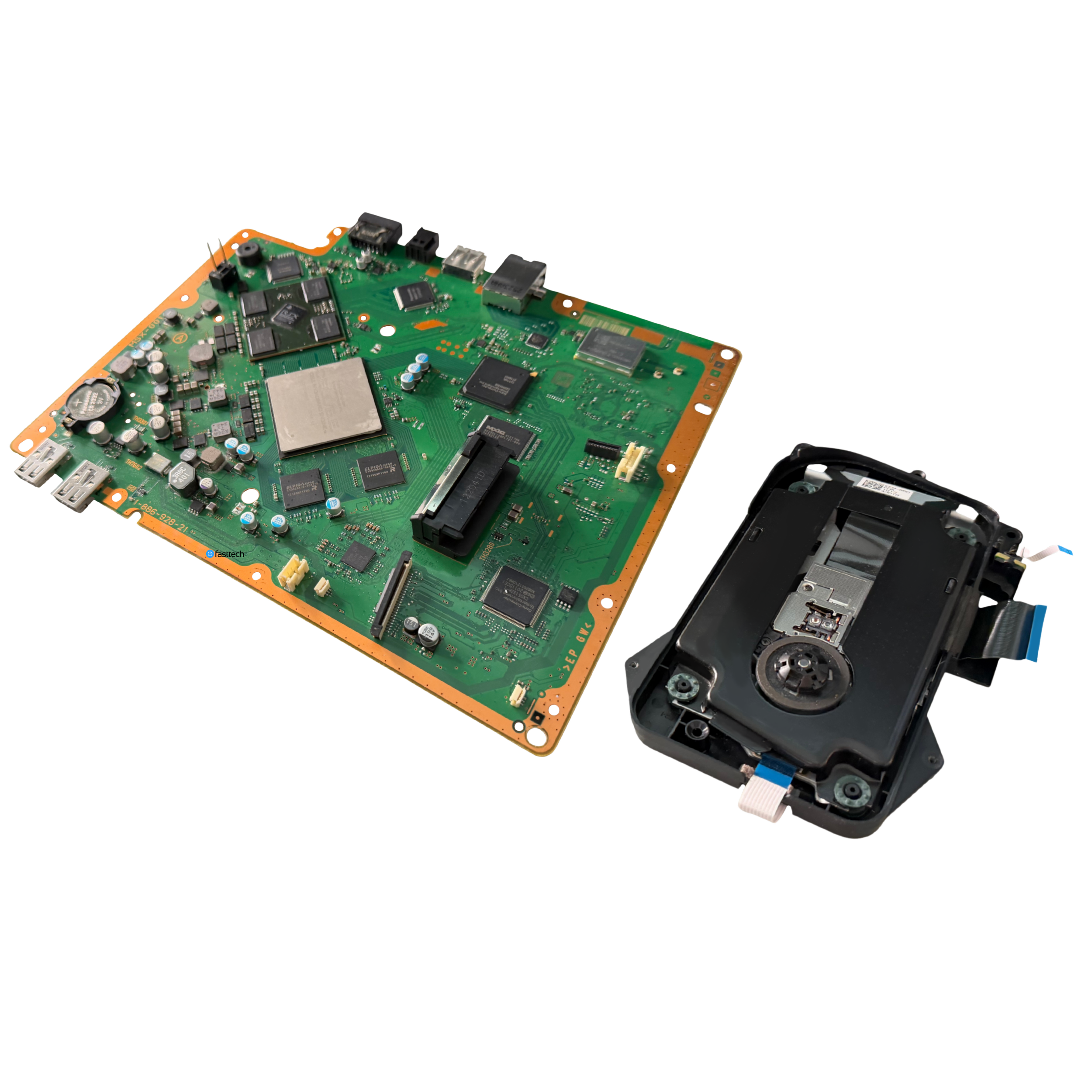 PlayStation 3 Super Slim Motherboard MSX-001 and Paired Optical Drive - 8.png