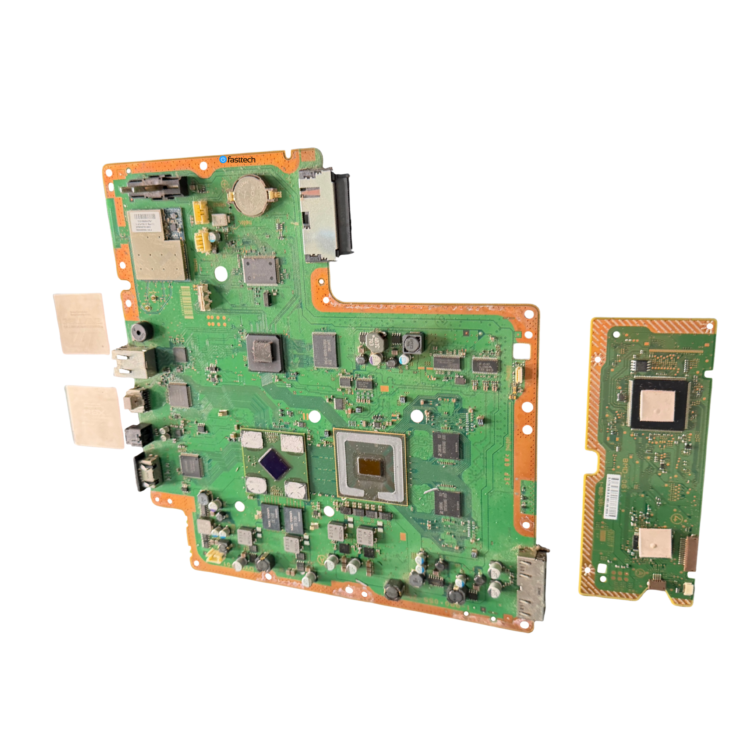 PlayStation 3 Slim De-Lidded Motherboard (CECH-2001) + Disc Drive Logic Board (DYN-001) - 9.png