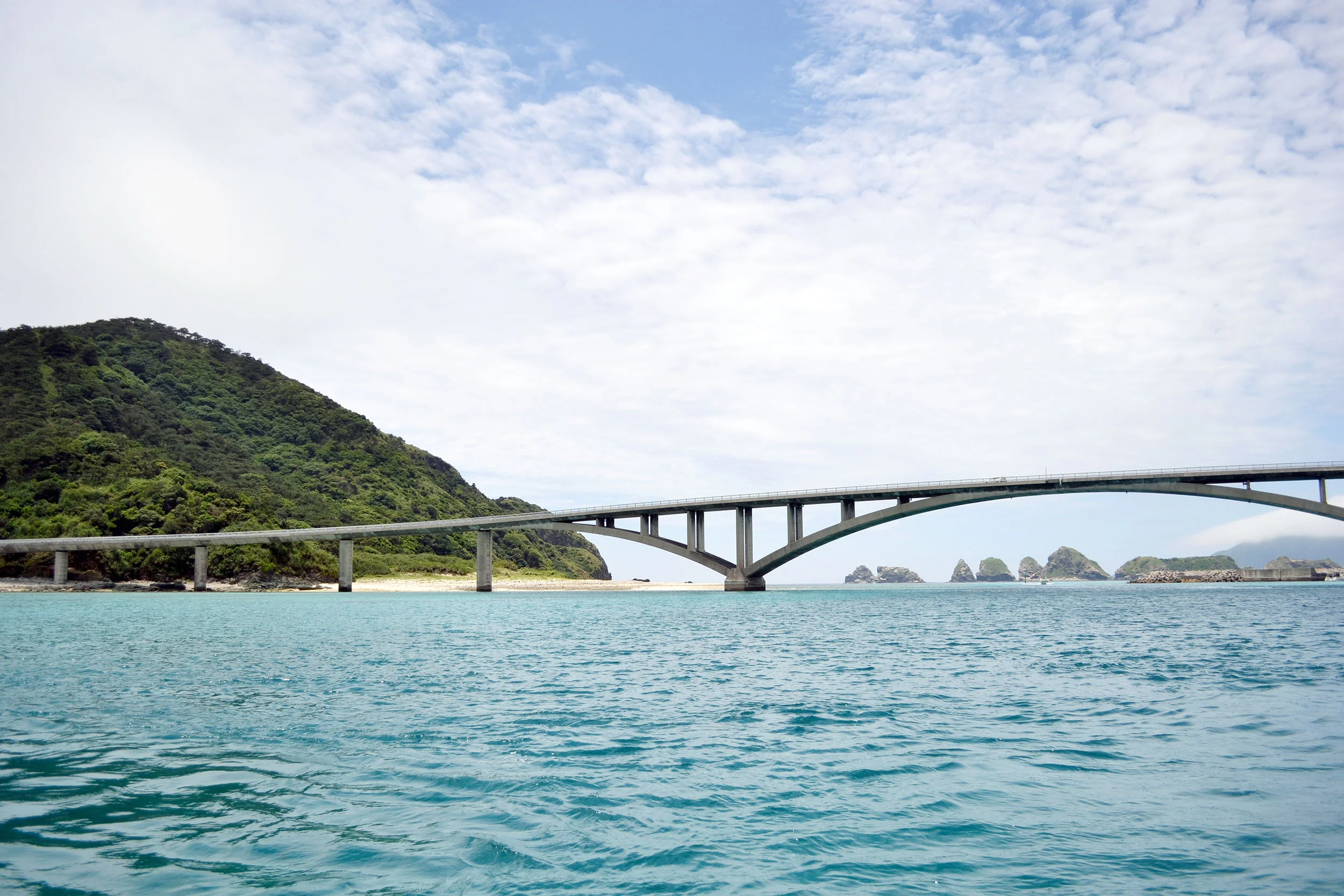 A bridge on Aka Island, Okinawa