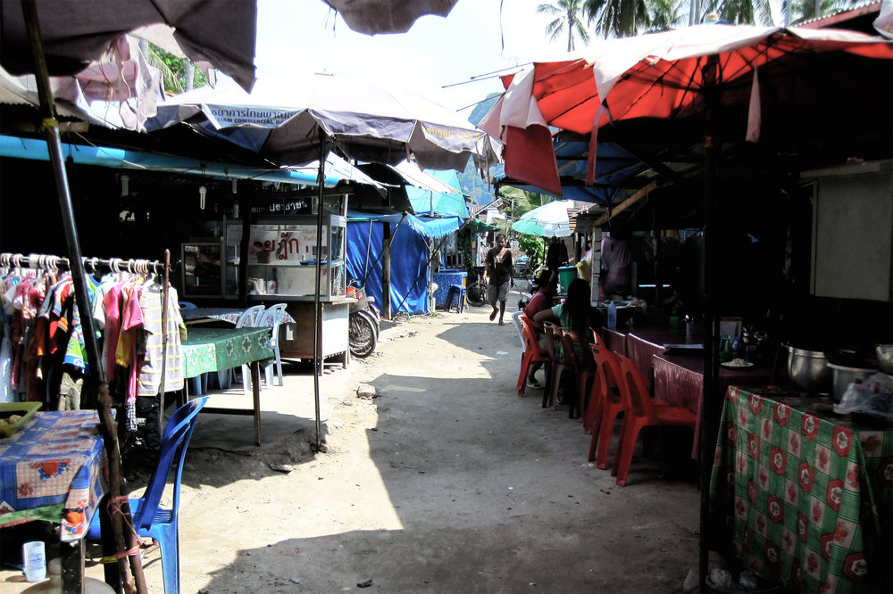Walking streets of Koh Phi Phi