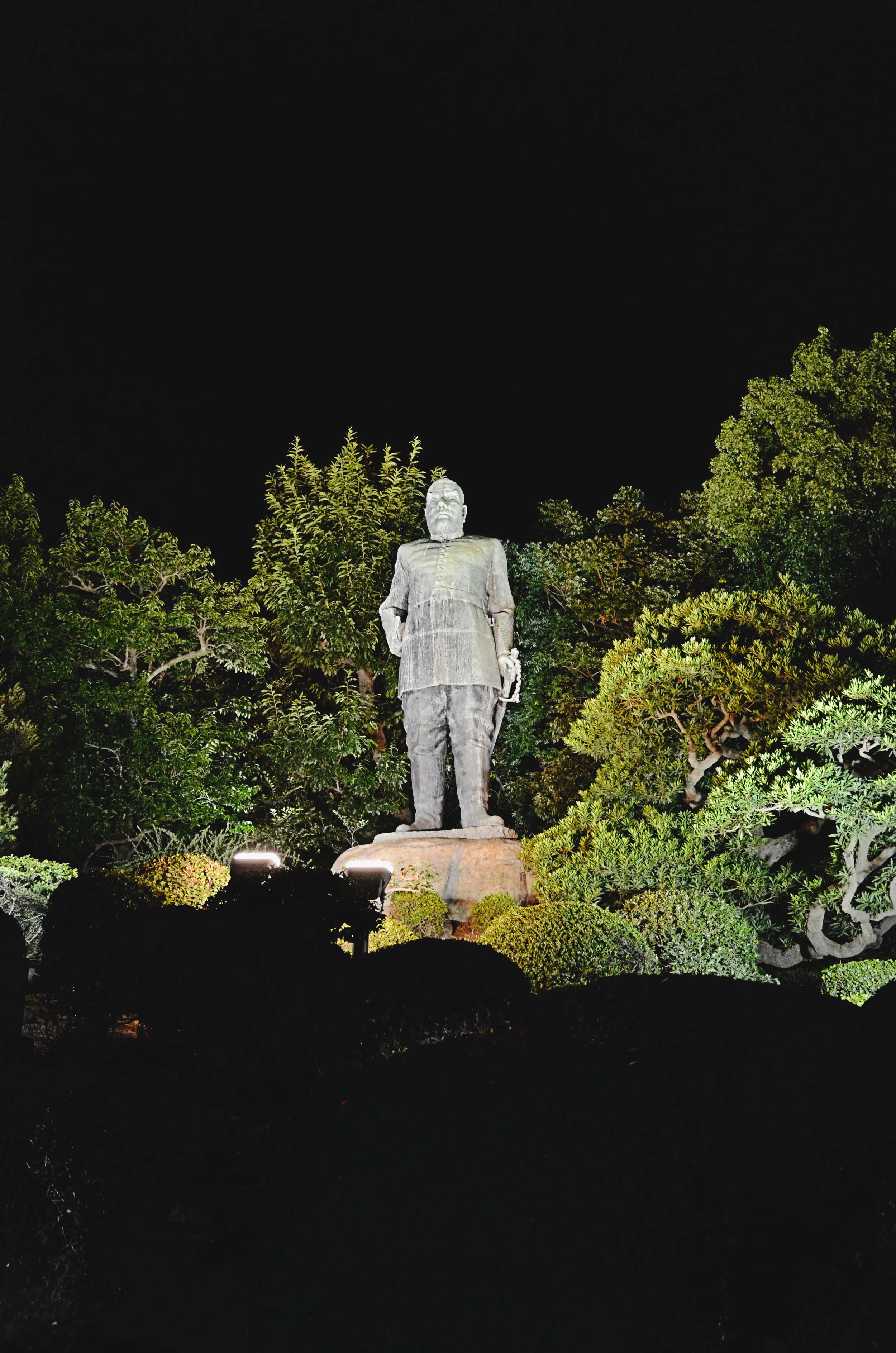 Saigo Takamori statue in Kagoshima