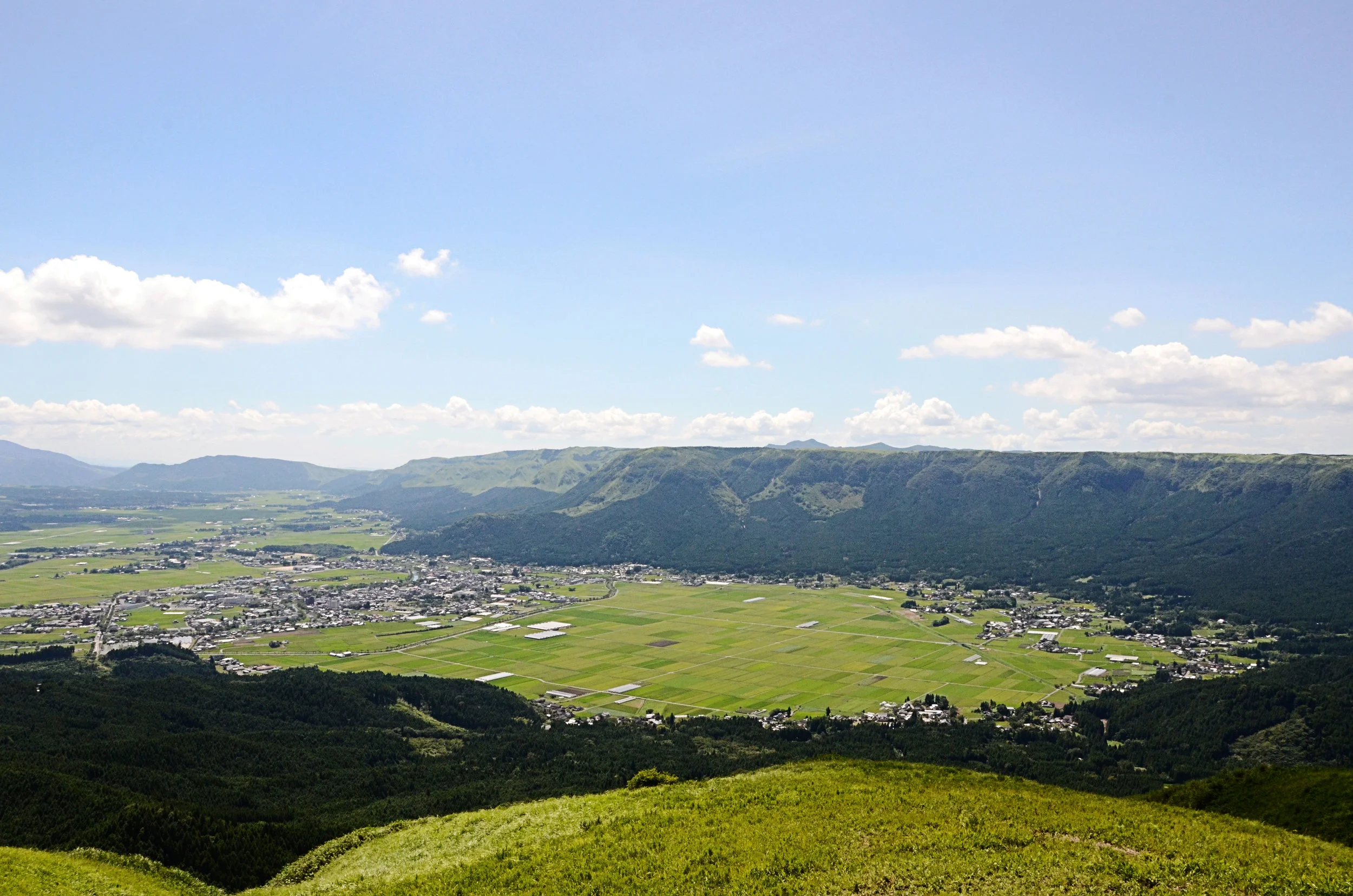 View of Mt Aso