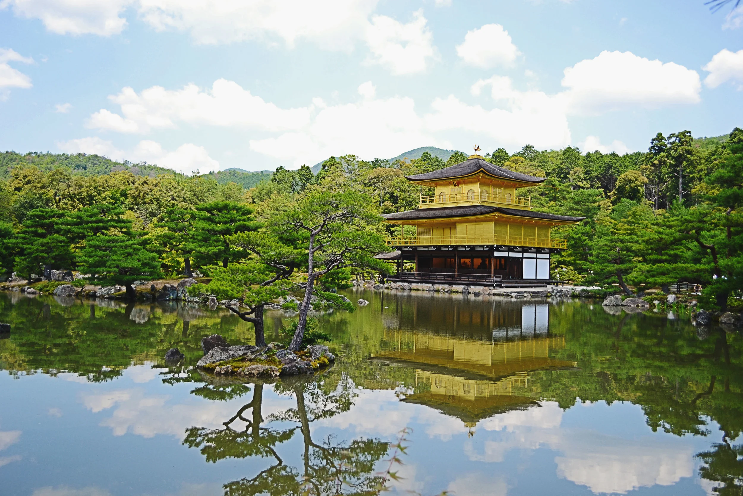 Kinkakuji temple in Kyoto