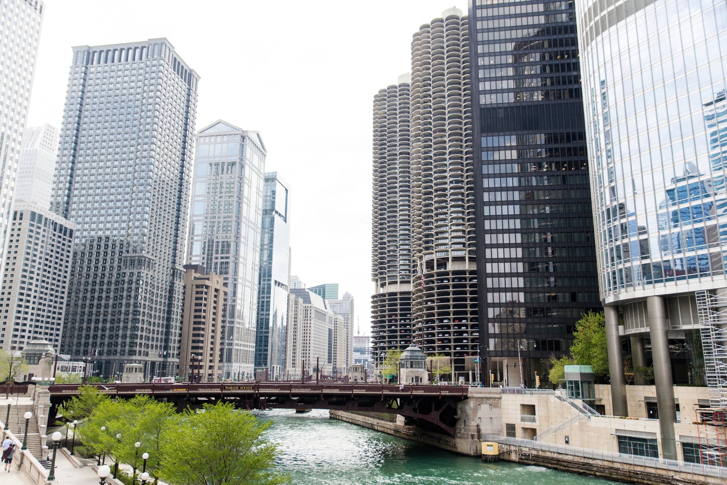 Taken from Michigan Ave's DuSable Bridge.