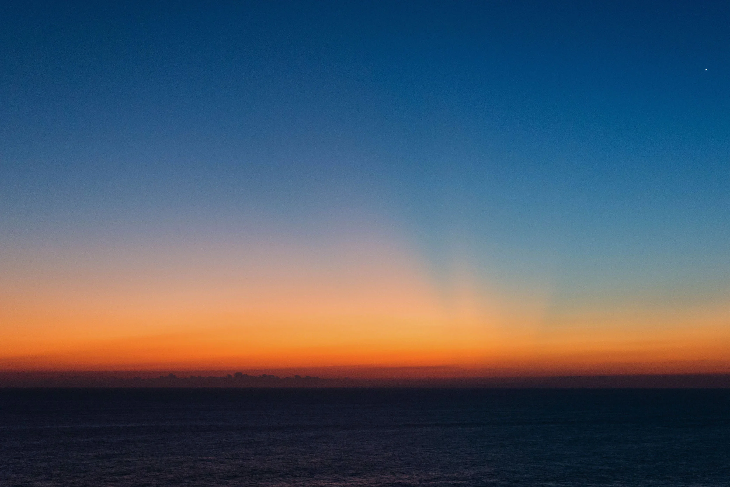 Sunset off of Uluwatu Temple in Bali