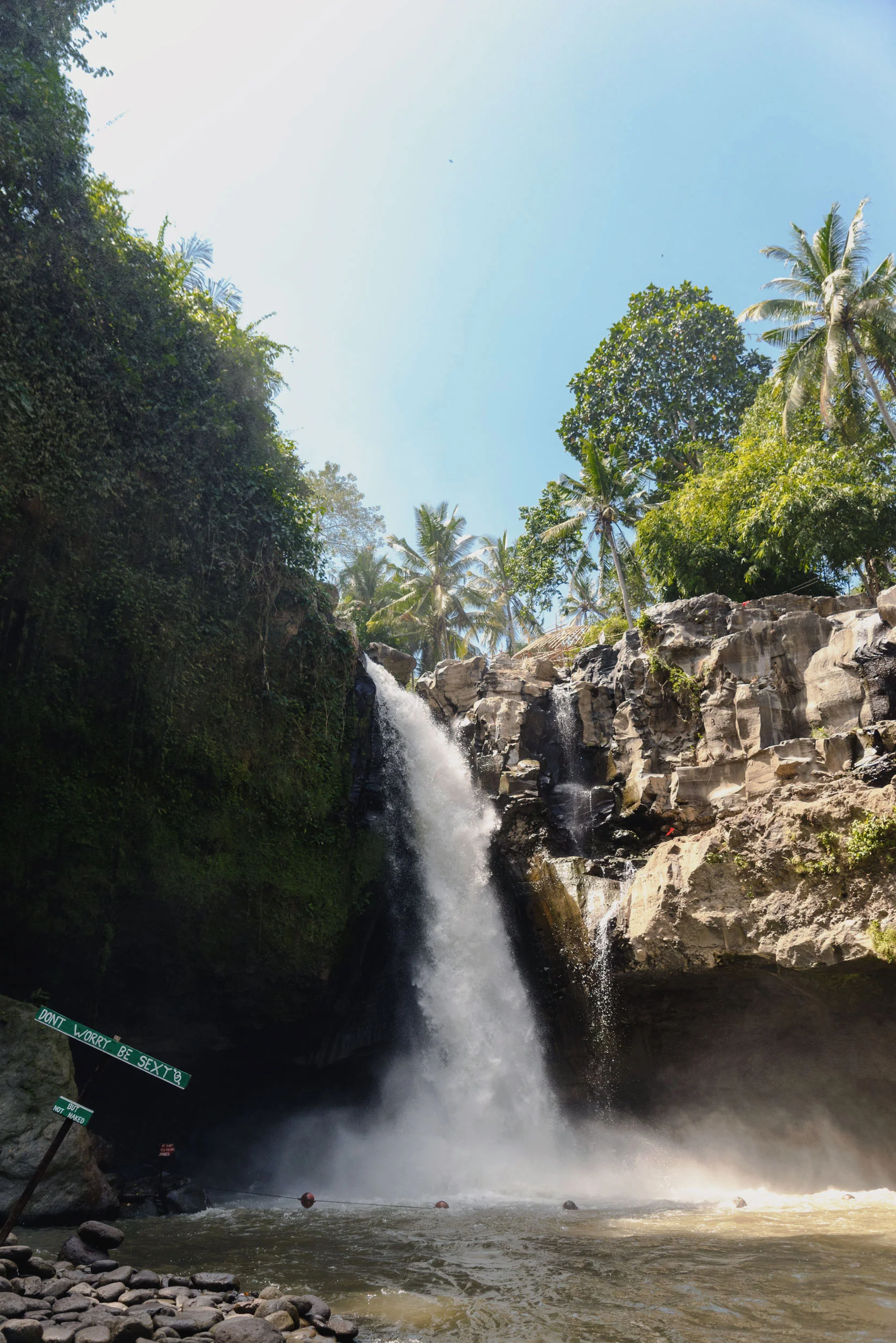 Tegenungan waterfall in Bali