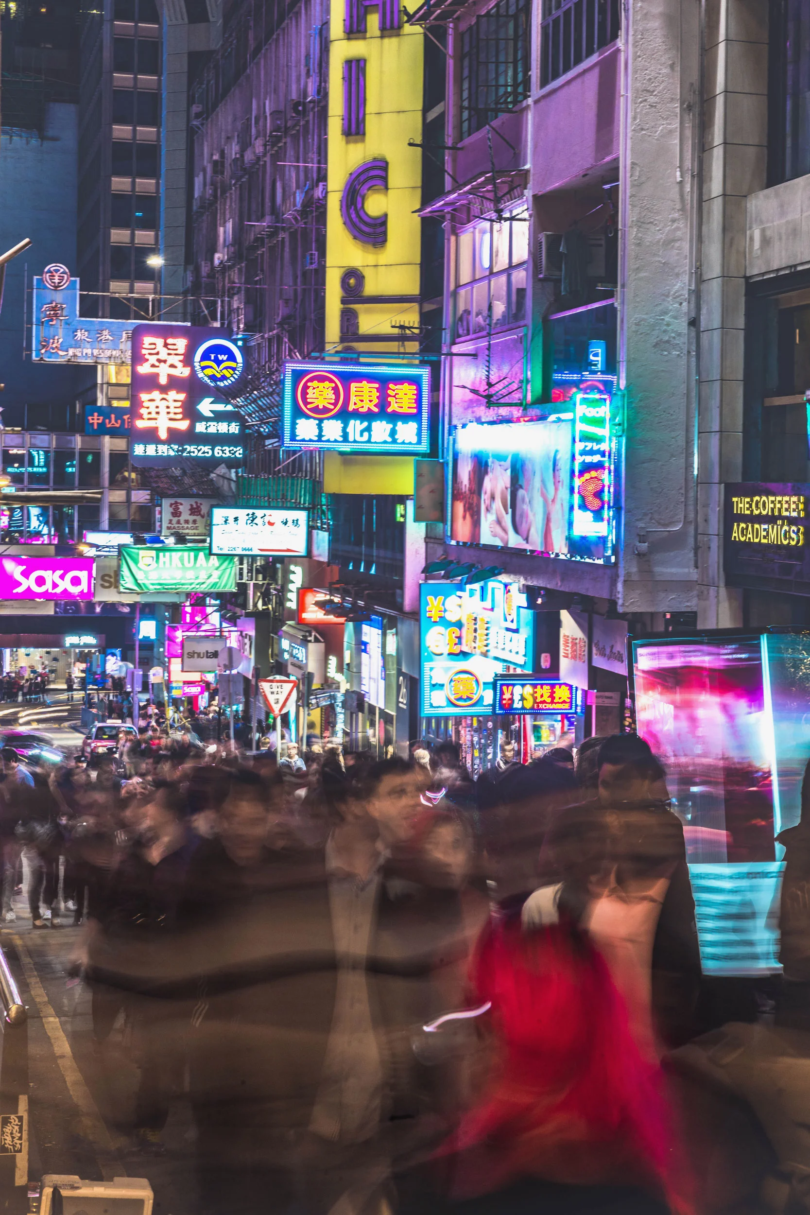 Lan Kwai Fong (LKF) is fun for bars, clubs, drinks on the street and watching street performances.