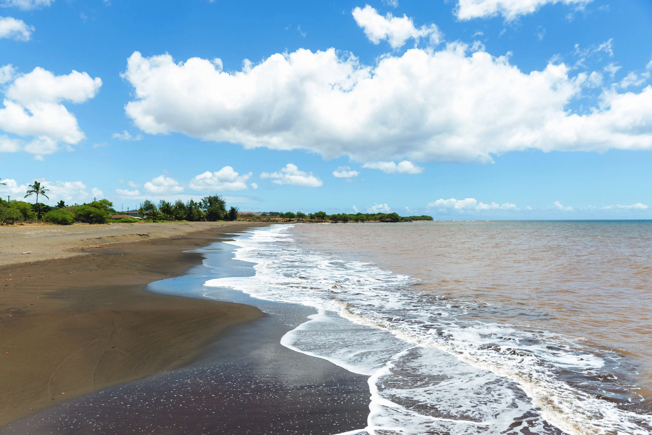 Beach area between Waimea Landing and the Waimea River mouth
