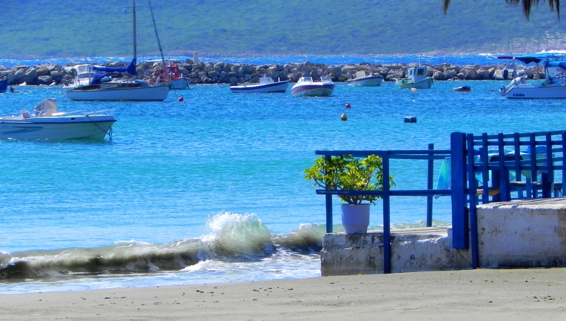 Beautiful sandy beach
