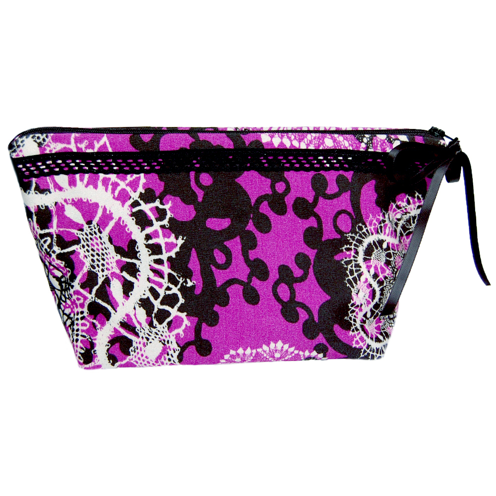 Elegance Purple Cosmetic Bag (Front).jpg