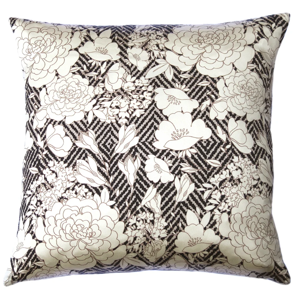Olivia Black Silk Cushion.jpg