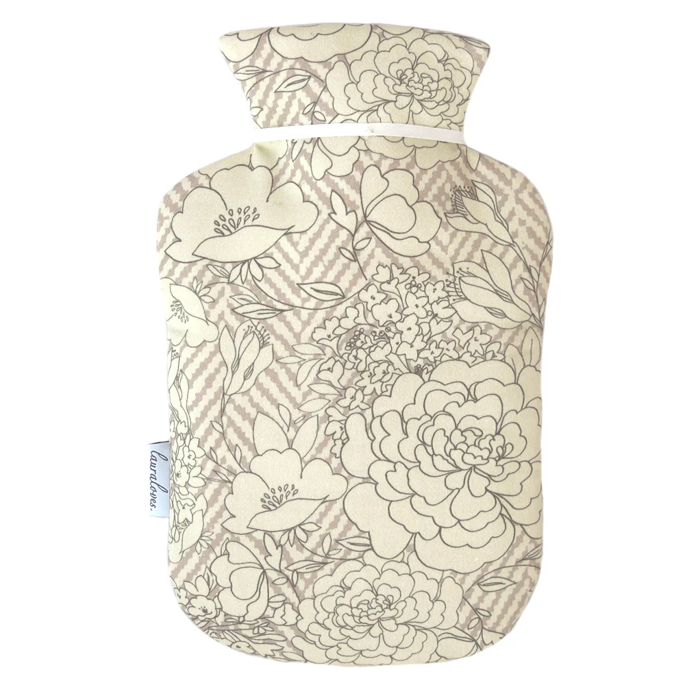 Olivia Neutral Luxury Hot Water Bottle (back).jpg