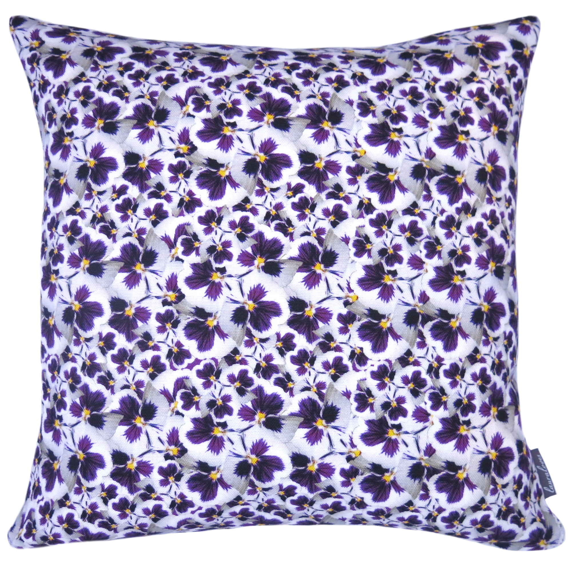 Pansy Dance Linen Cushion.jpg