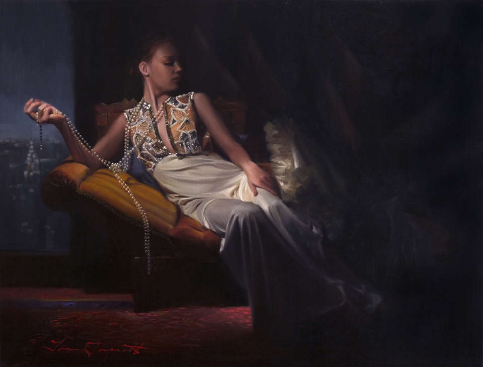 "String of Pearls" 30 x 40 Oil — AVAILABLE