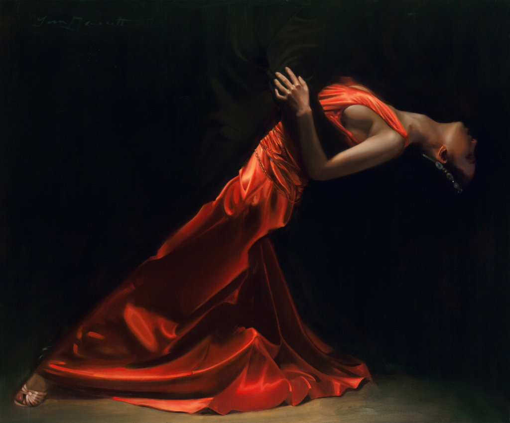 "Tango Nights" 50x60 Inches, Oil — Private Collection