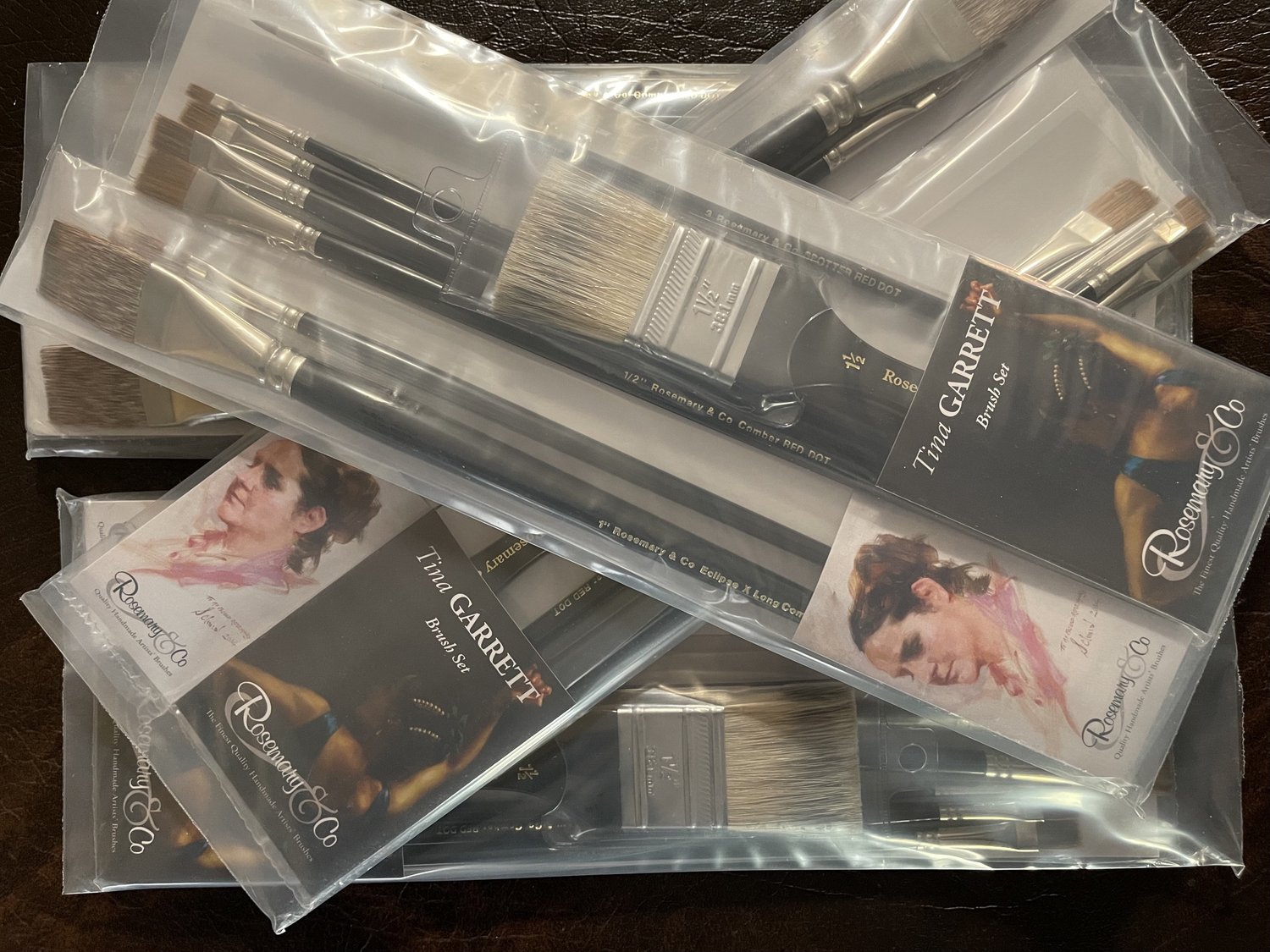 Tina's Rosemary Brush Set Delivered to the Workshop