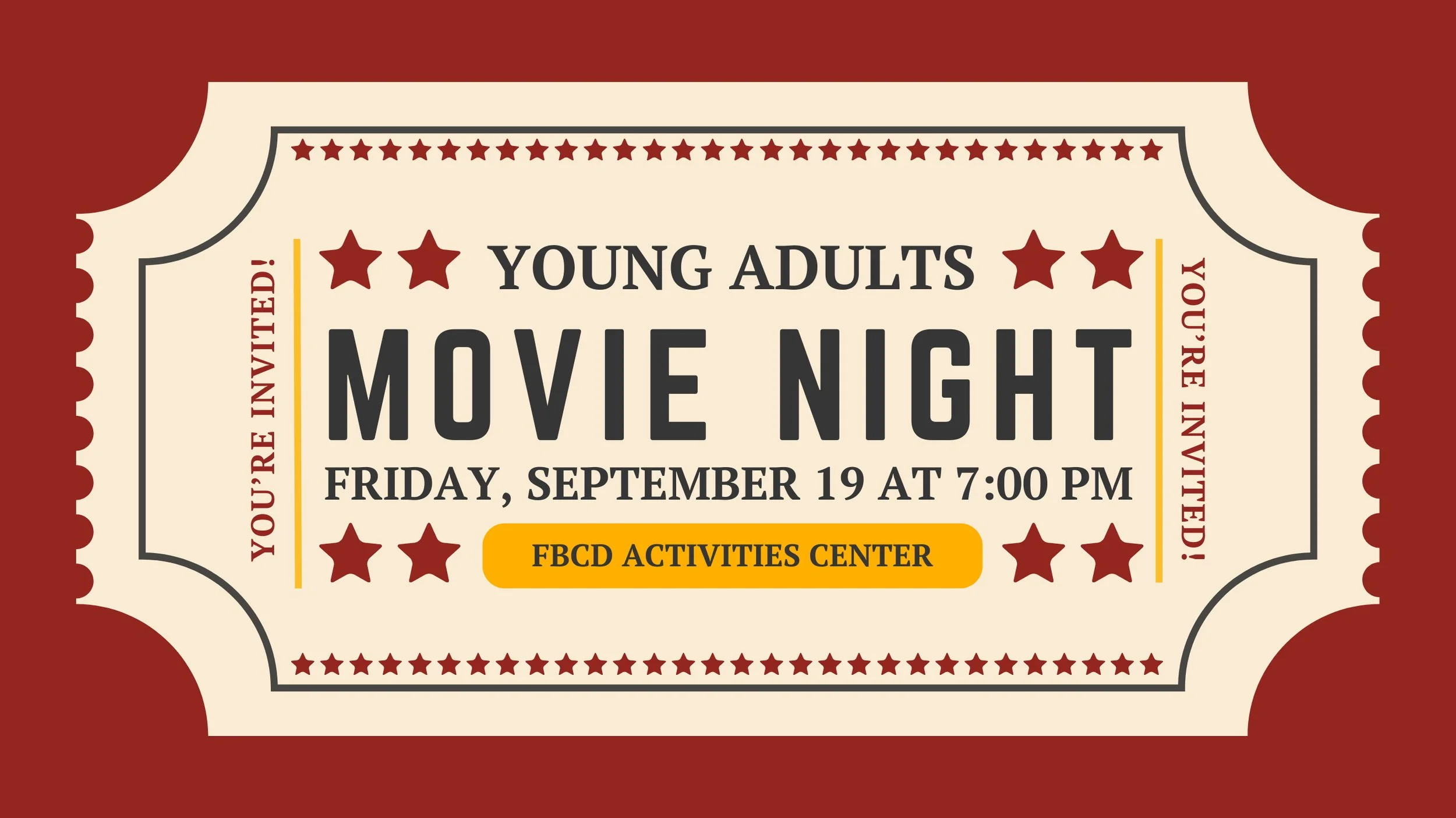Young Adults Movie Night