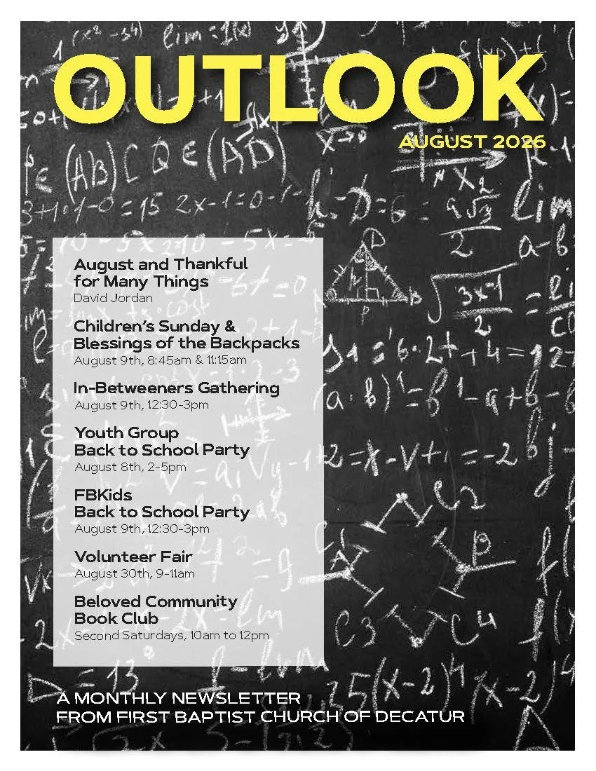 OUTLOOK Monthly Newsletter August 2026 Issue