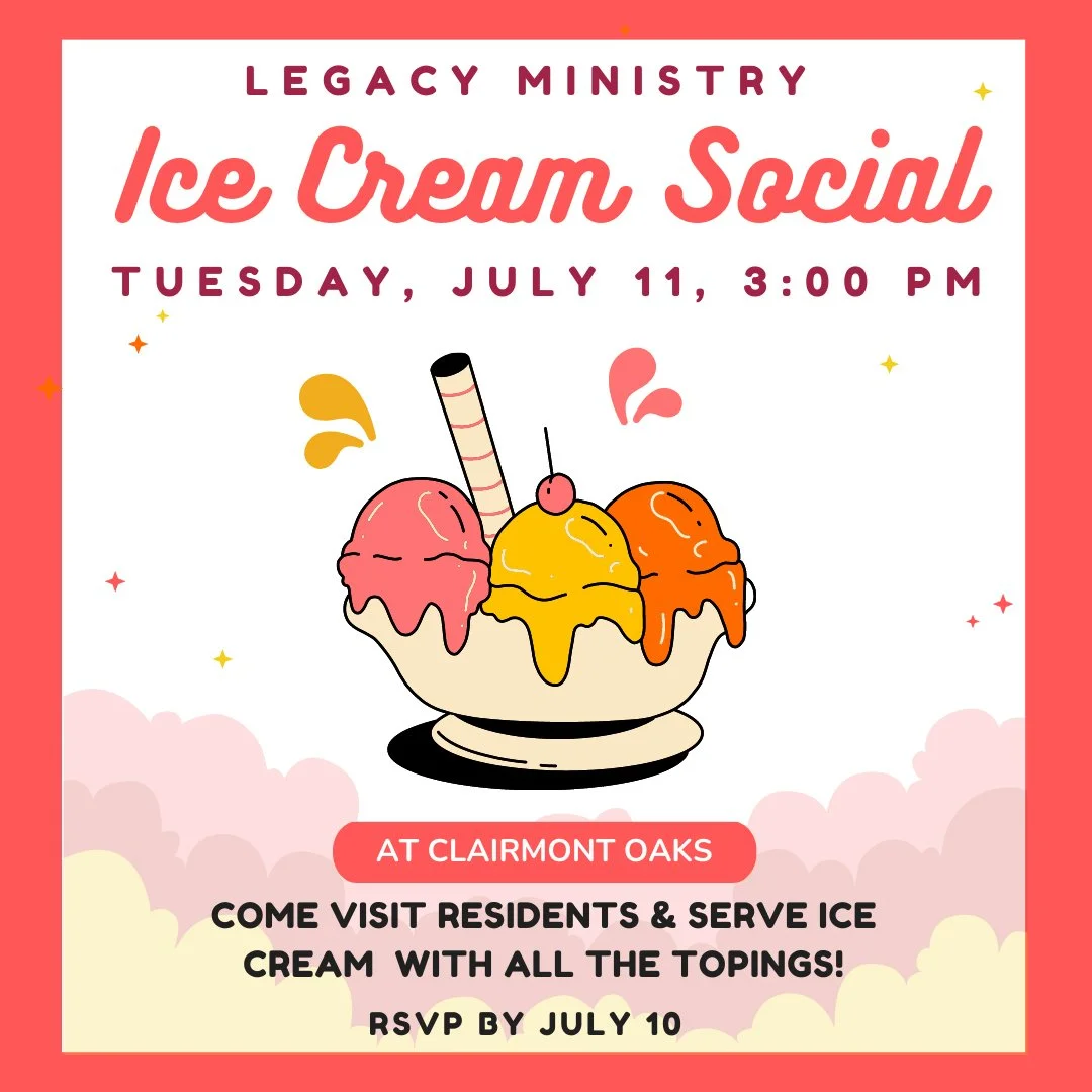 Summertime Ice Cream Social — First Baptist Church Decatur