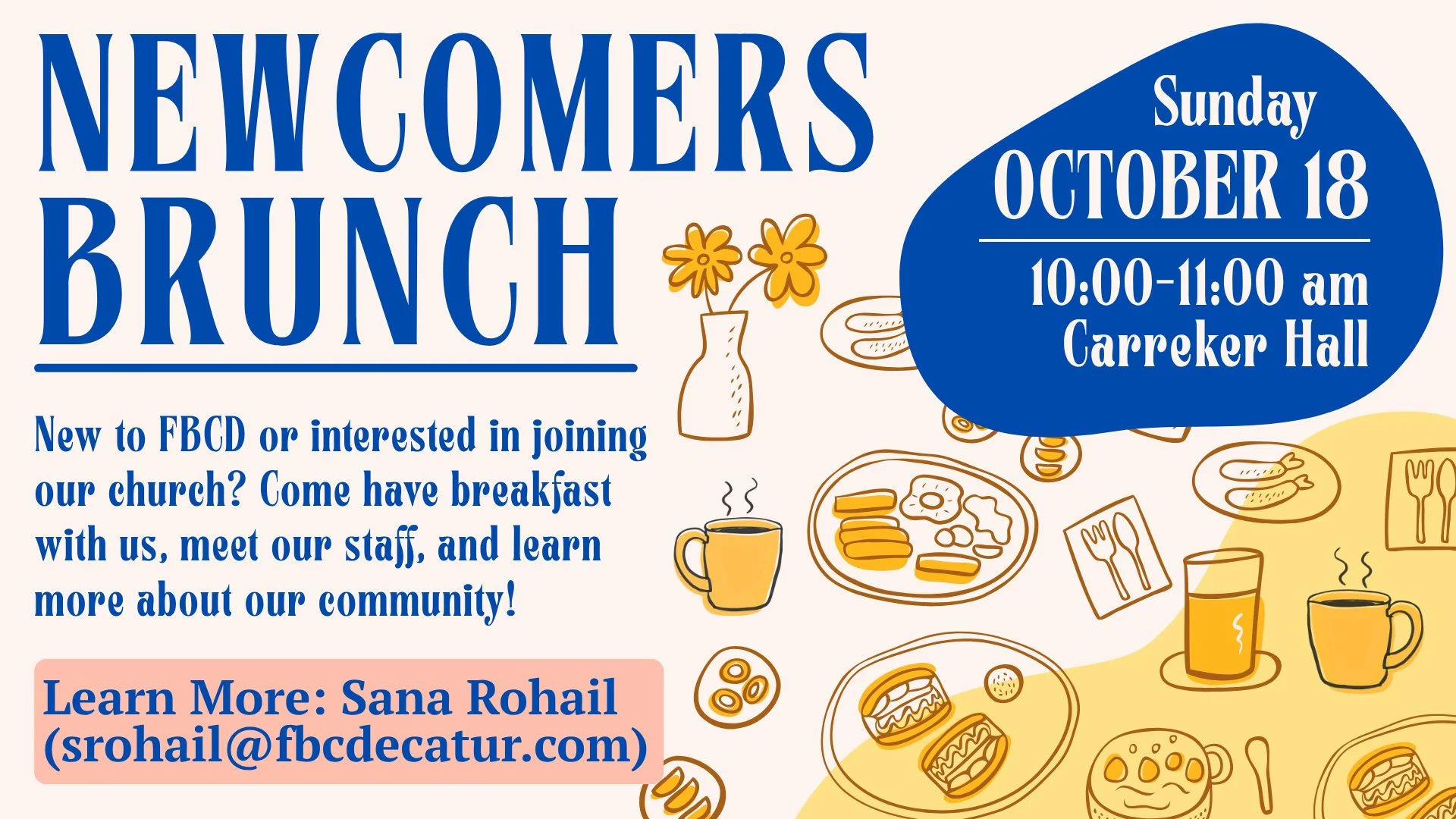 Newcomers’ Brunch