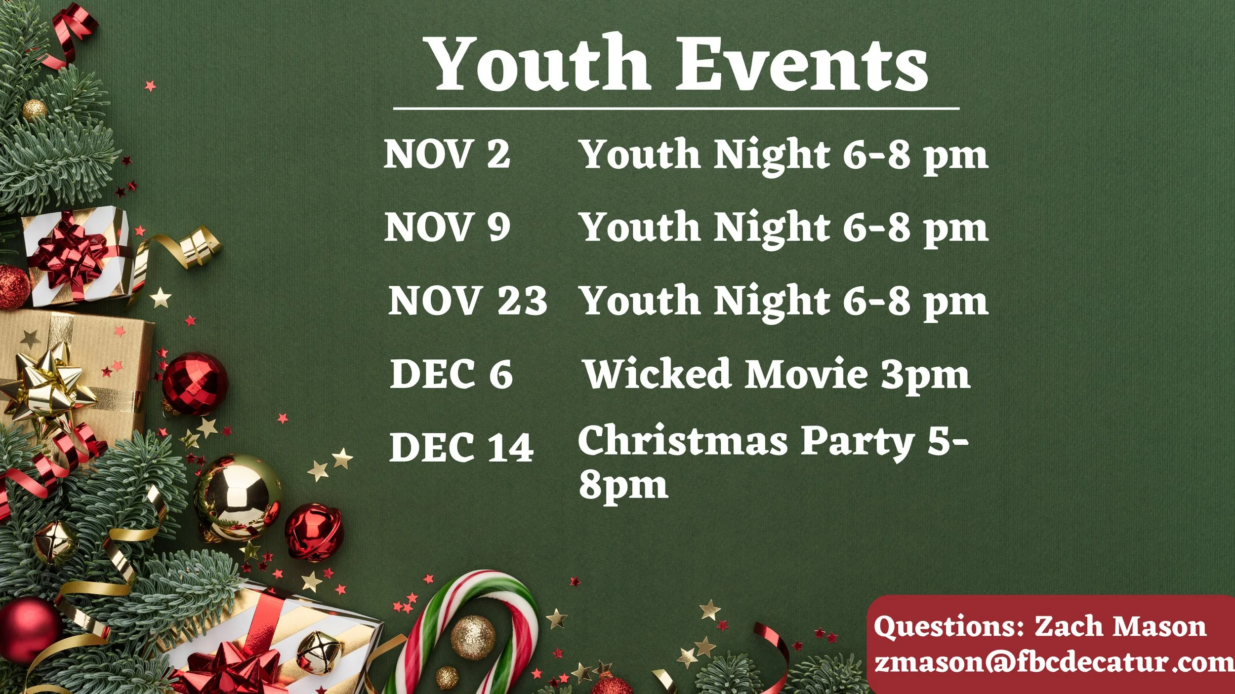 FBCD Youth Night