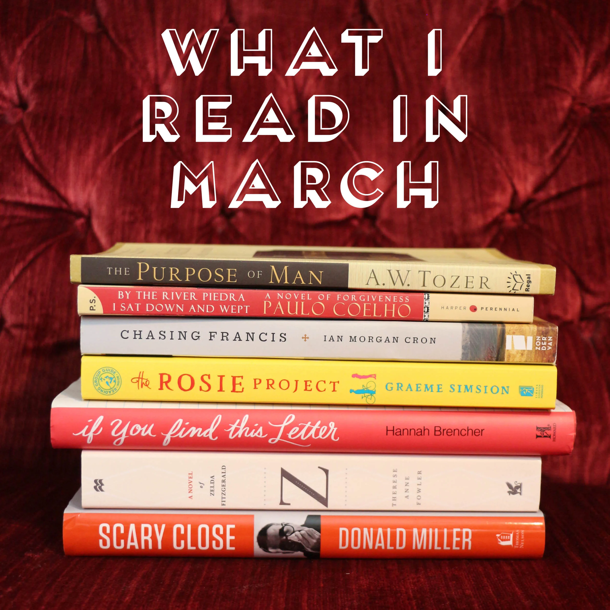 The Books I Read in March