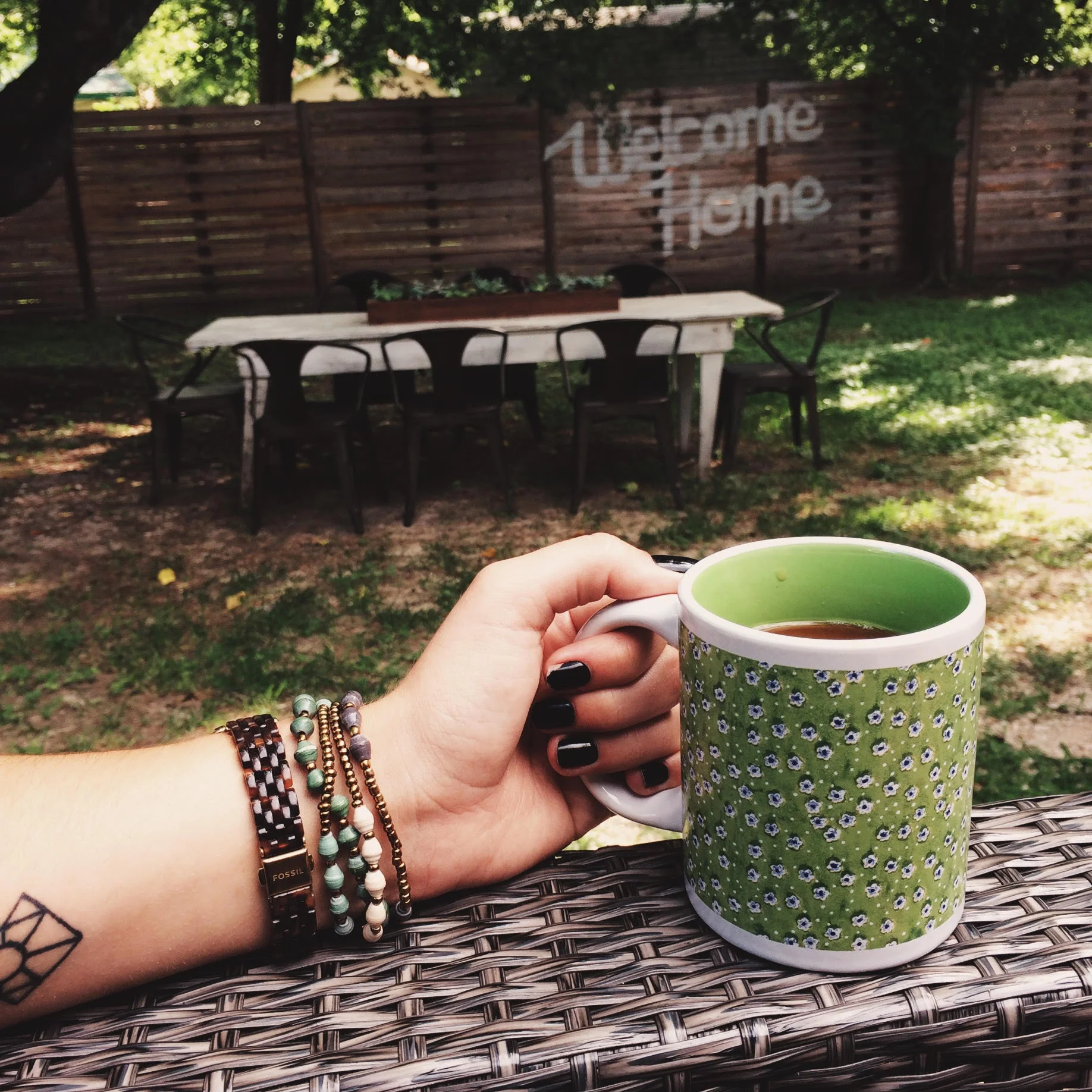 BLOG-TEMBER: A Farewell Coffee Date