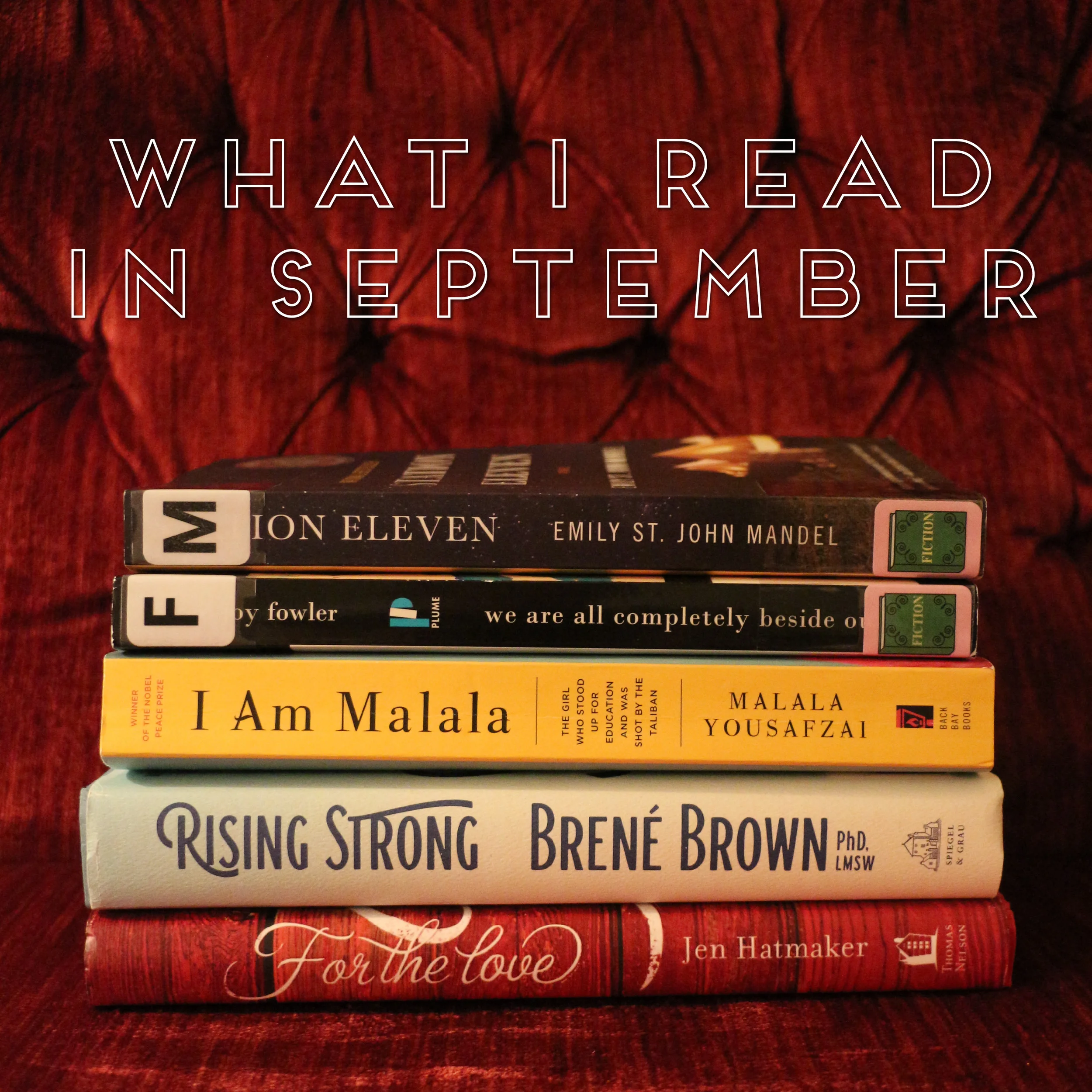What I Read in September