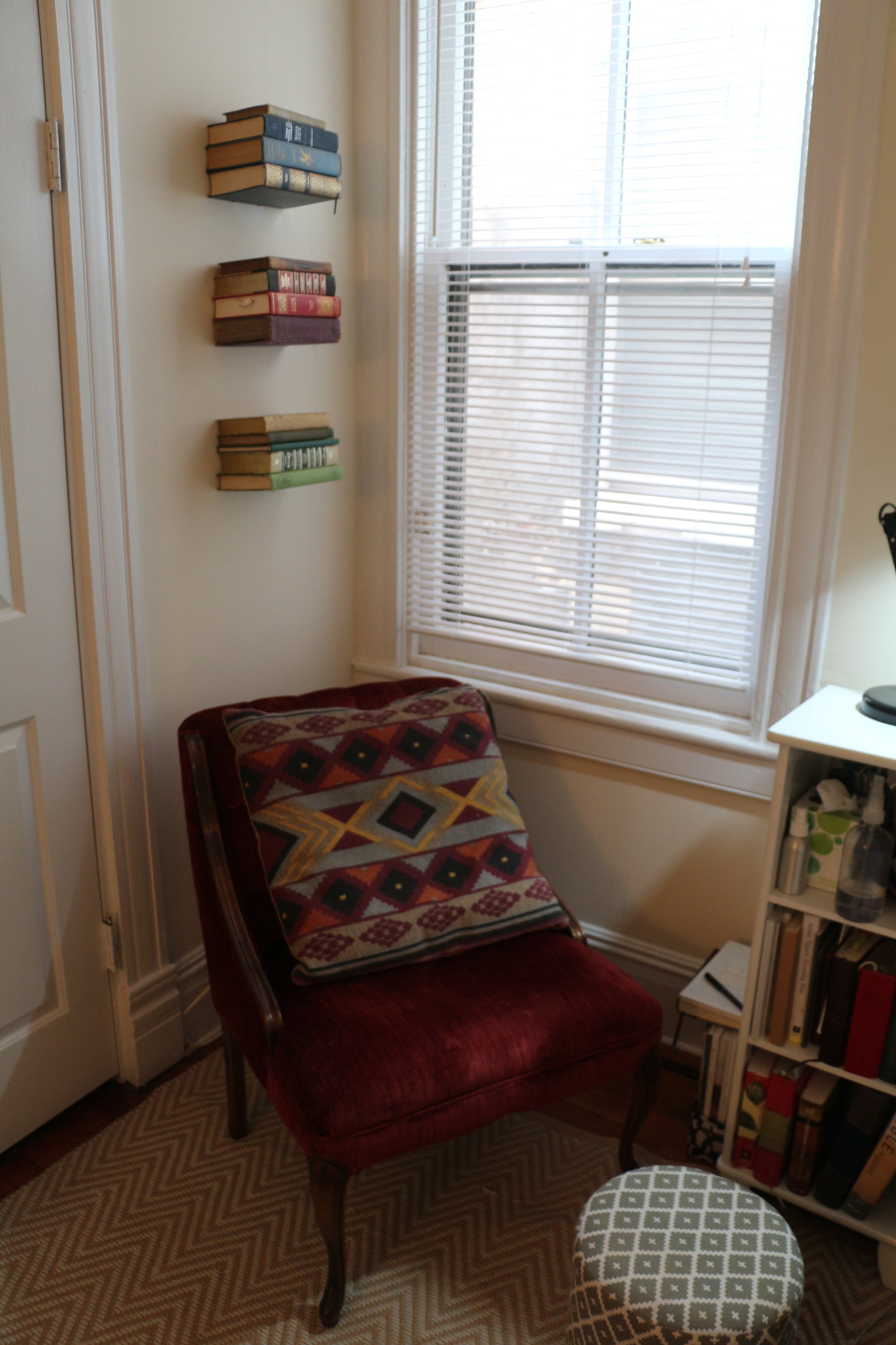 My cozy little reading corner