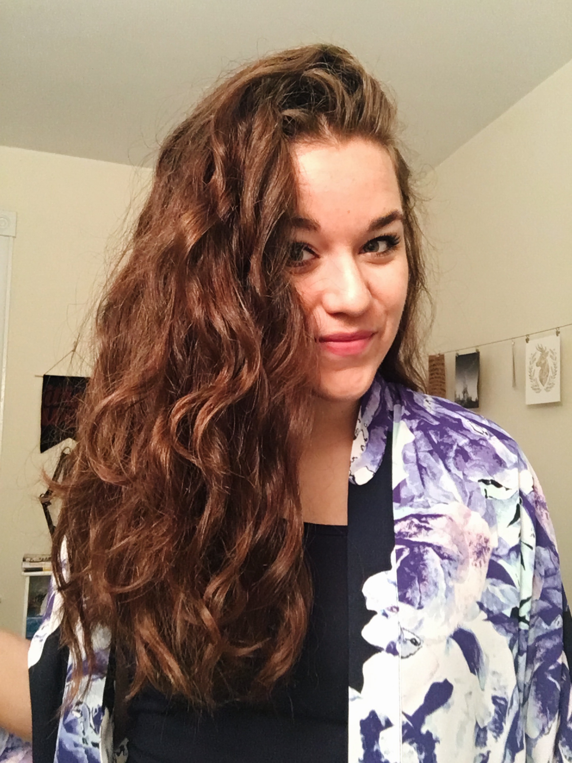 This crazy head of hair is being tamed TOMORROW and I am very ready for a drastically different look!