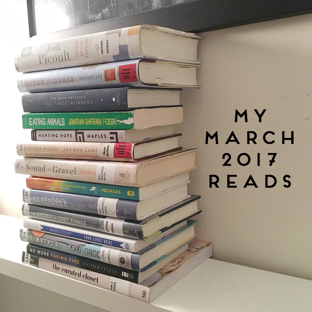 My March 2017 Reads
