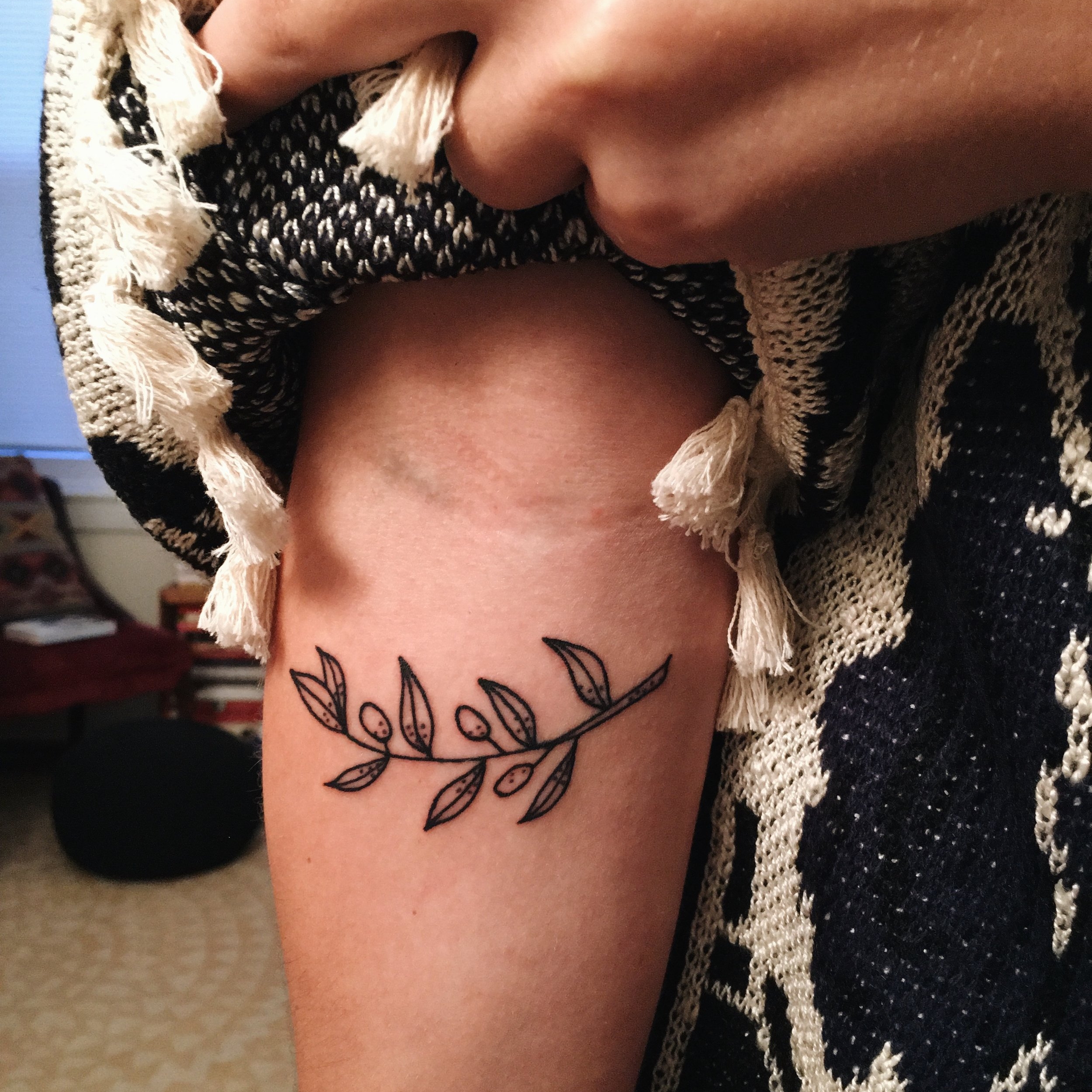 Why I Got an Olive Branch Tattoo — rachel a. dawson