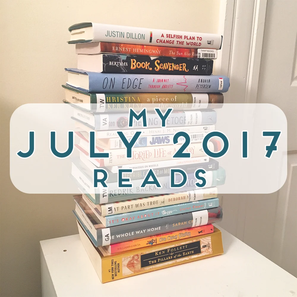 My July 2017 Reads