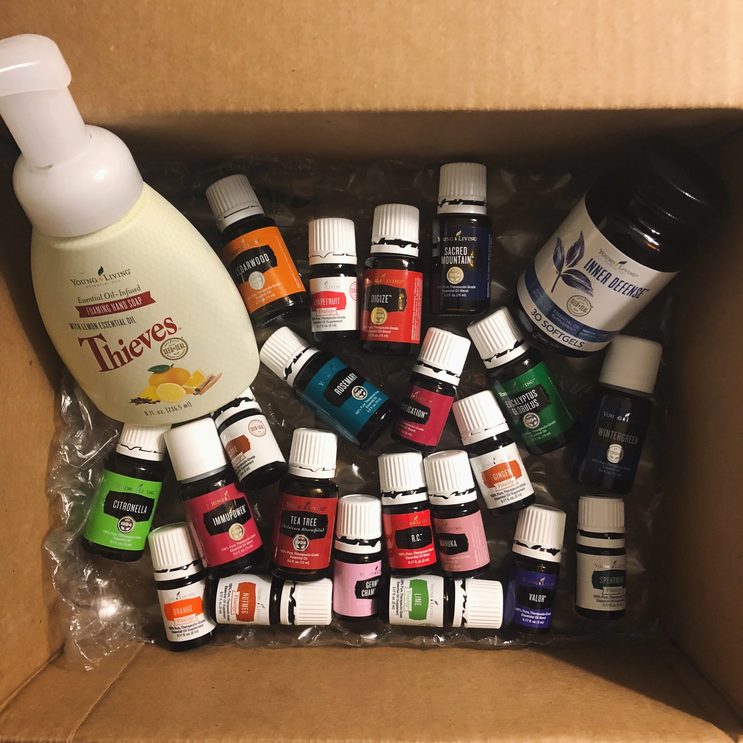 All The Oils I Bought Right After My Starter Kit