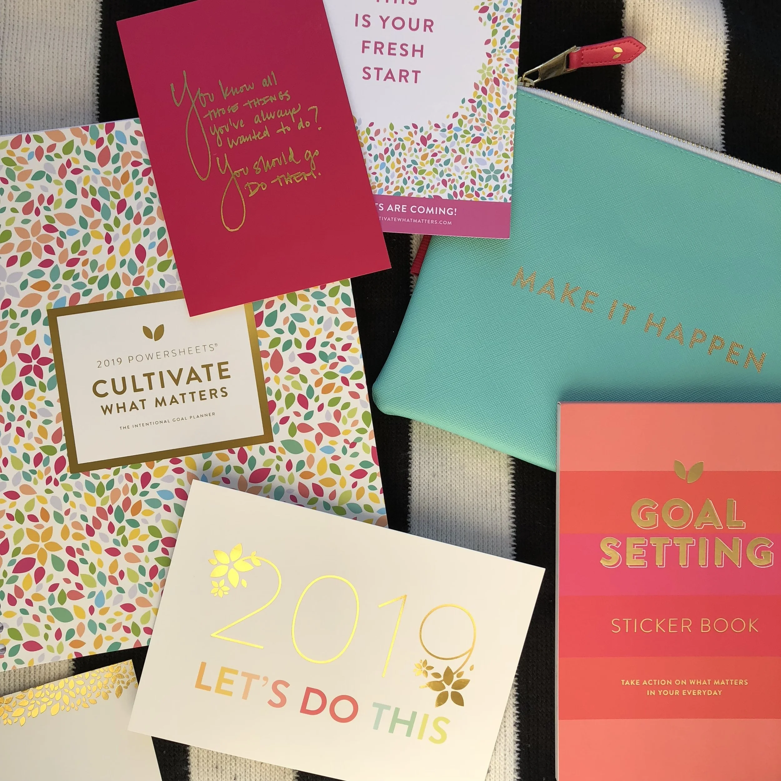 PowerSheets: How I'll Be Setting (and Crushing!) Goals in 2019