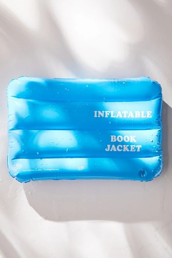 inflatable book jacket