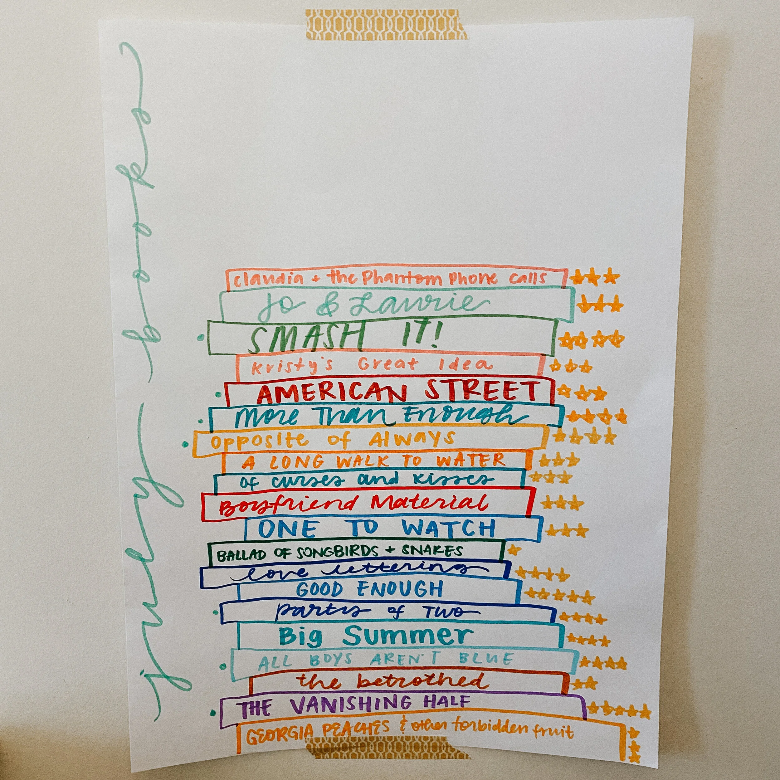 The Good Stuff from July (+ All My Book Reviews!)