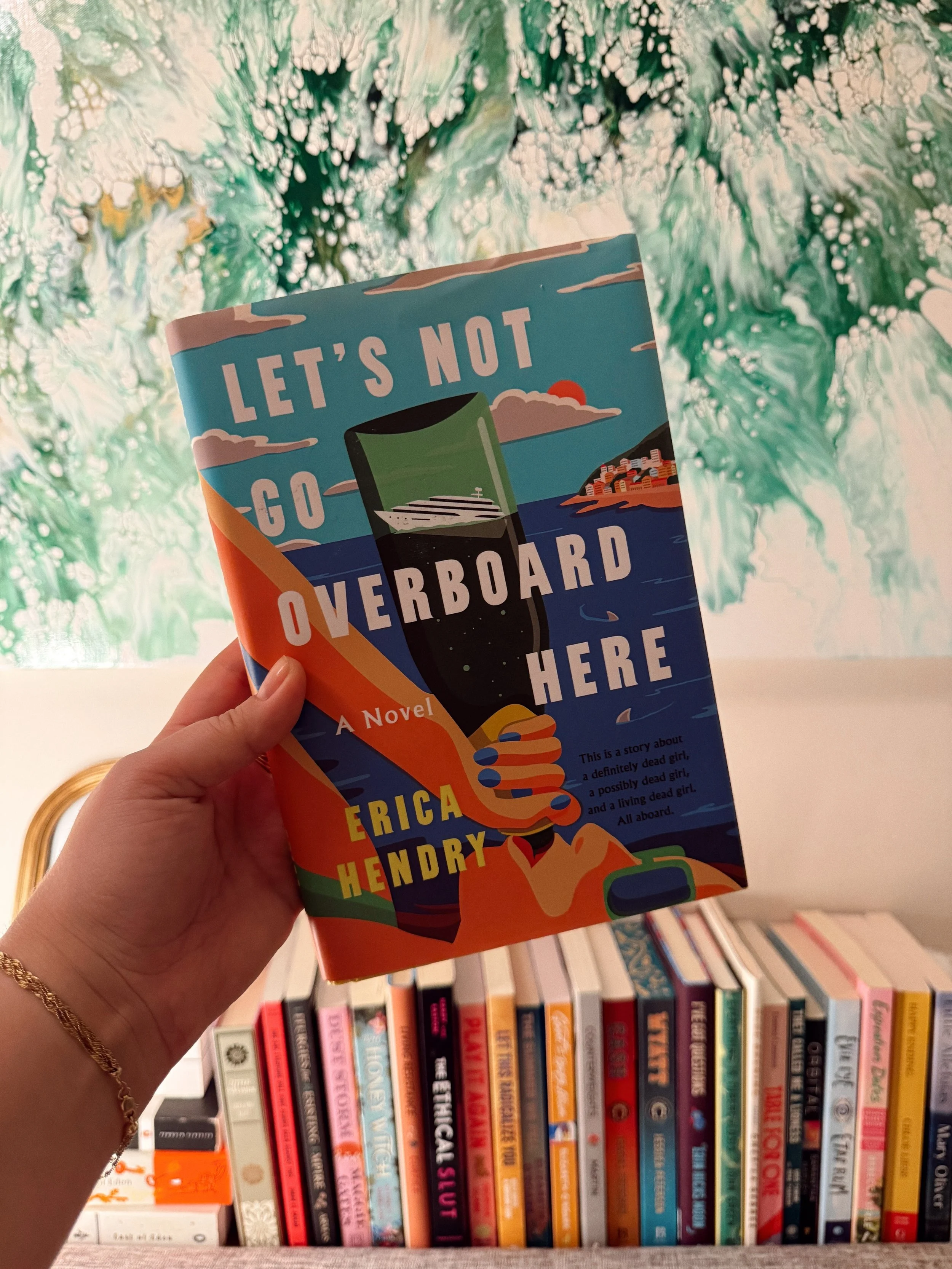 a pop culture aficionado gets invited to go on a yacht with a swanky tech company and NATURALLY chaos ensues&hellip; a woman goes overboard (maybe???, there&rsquo;s a hot deckhand, things are shady, reality tv references abound, grief over losing a b
