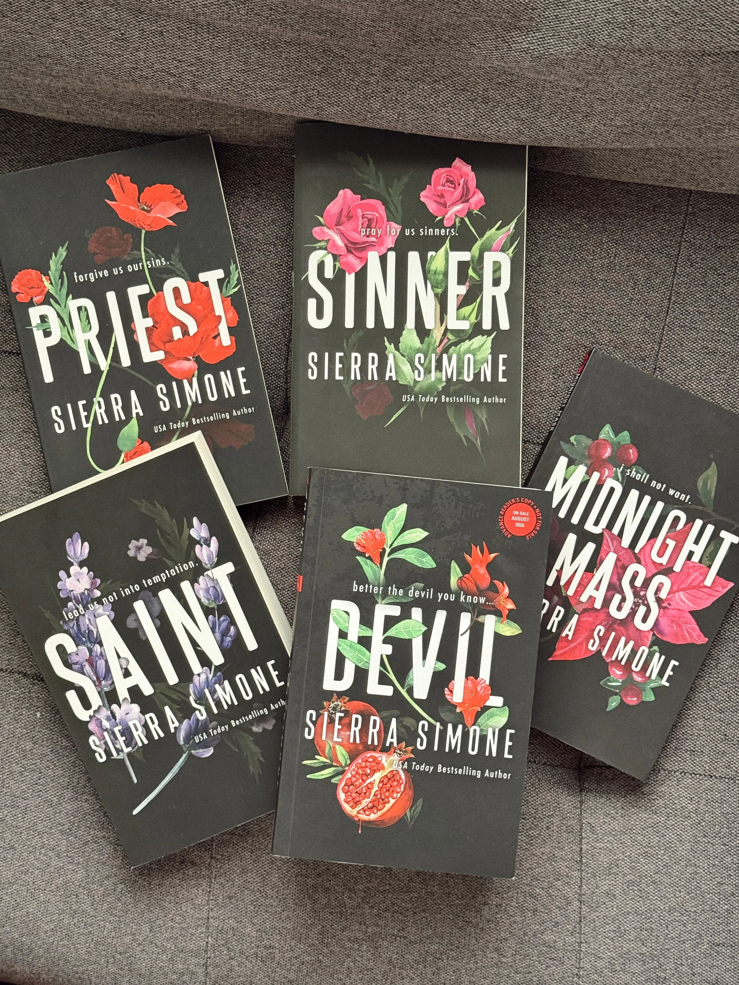 the series that made me fall in love with 🌶️🌶️🌶️🌶️🌶️ romance!

the way sierra simone writes about faith and religion, intimacy and pleasure, connection and chemistry, self-discovery and healing&hellip; it&rsquo;s stunning, really. 

these books 