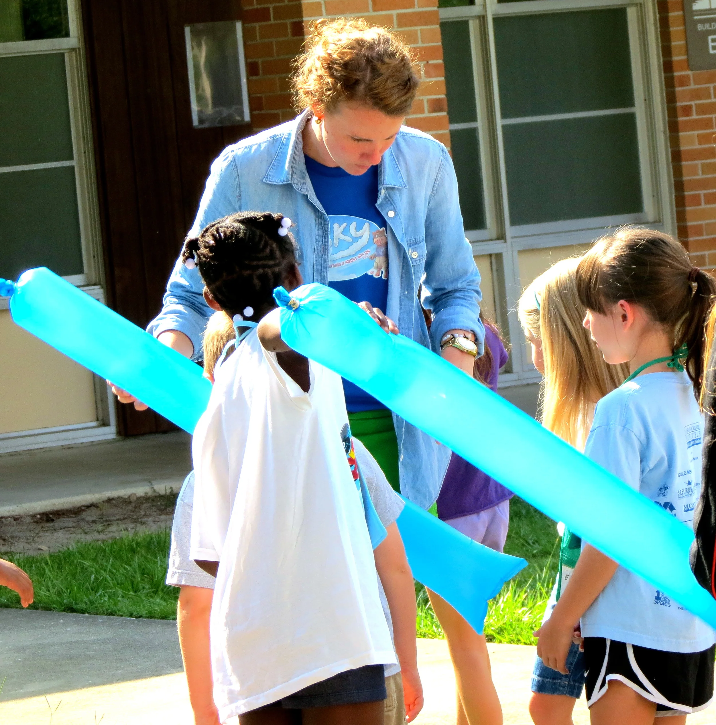 Claire Kermitz serving at Touching Miami with Love
