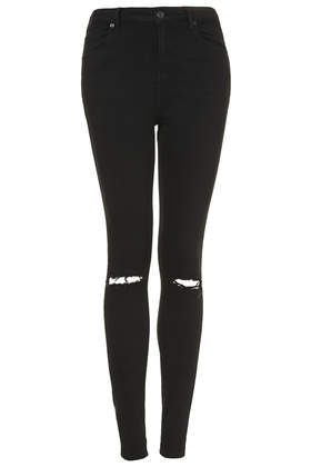 MOTO Black Ripped Jeans - TOPSHOP