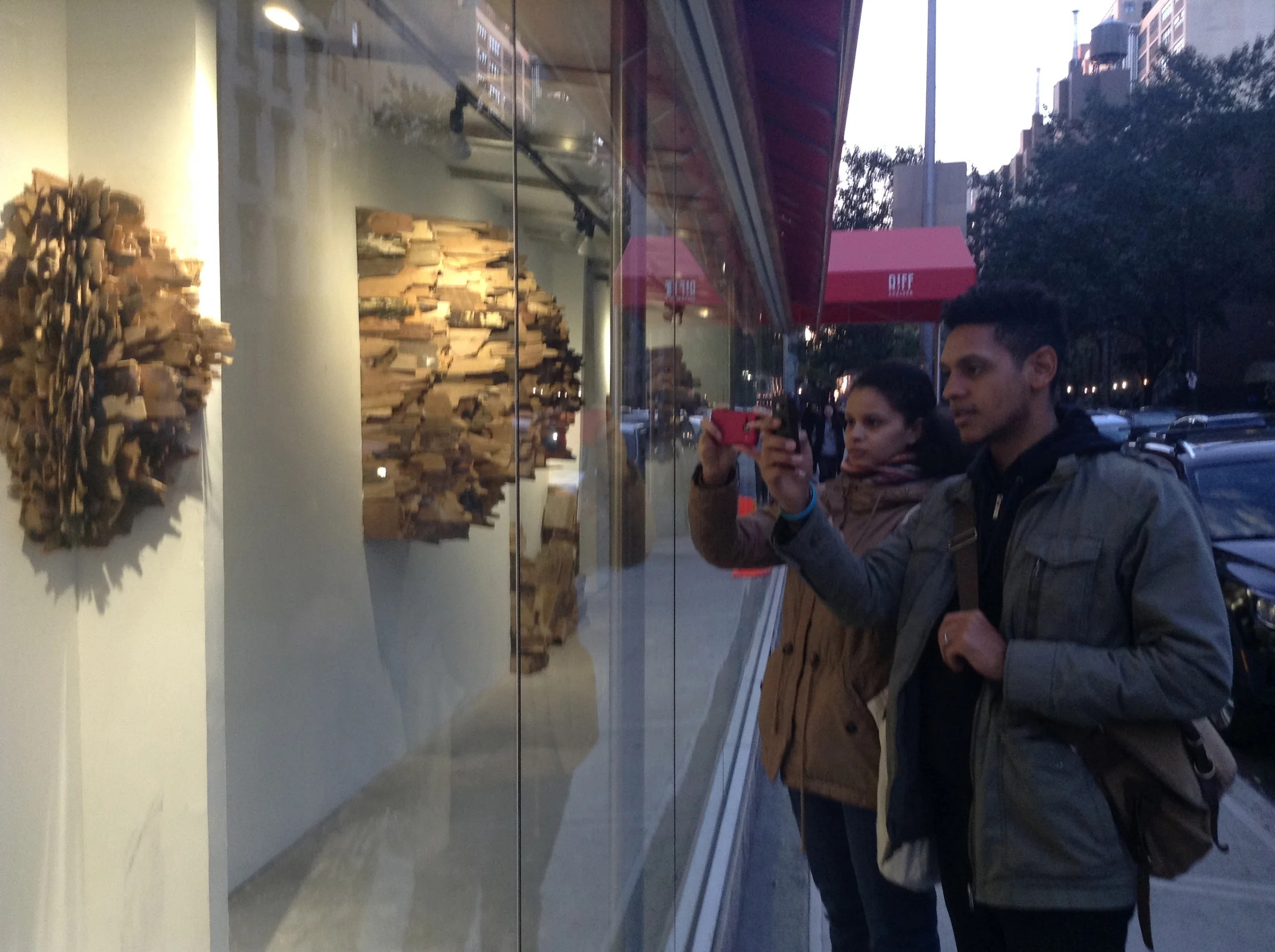 student taking fhoto on there way to colege.JPG