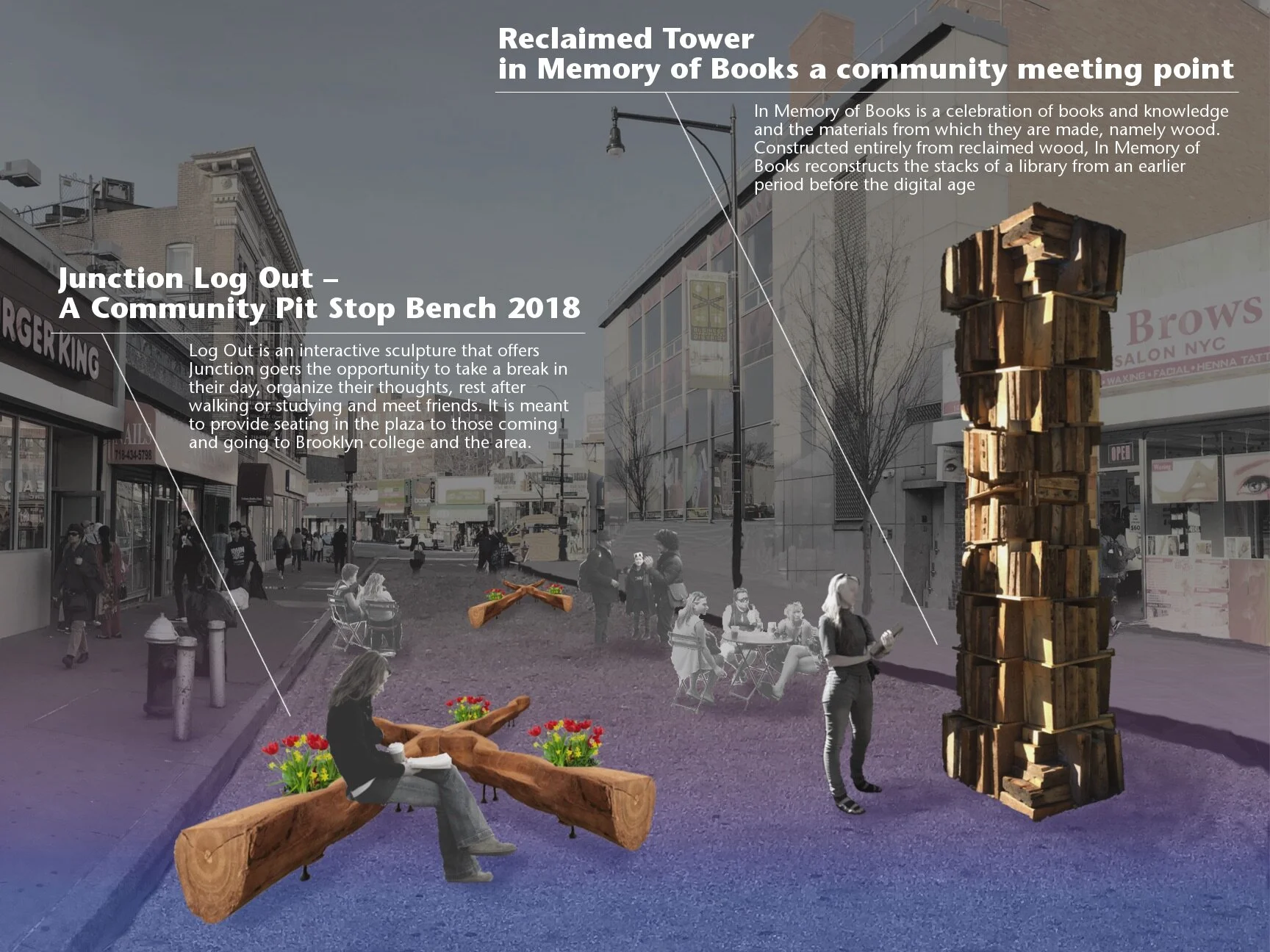 Community Pit Stop Bench. Proposal