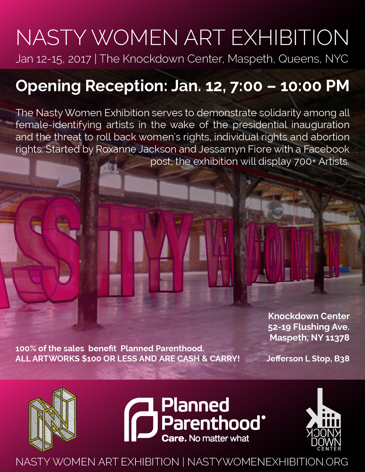 Excited to be on the Operations Team, helping organize this big project! I will also have a piece for sale as part of the exhibition. 