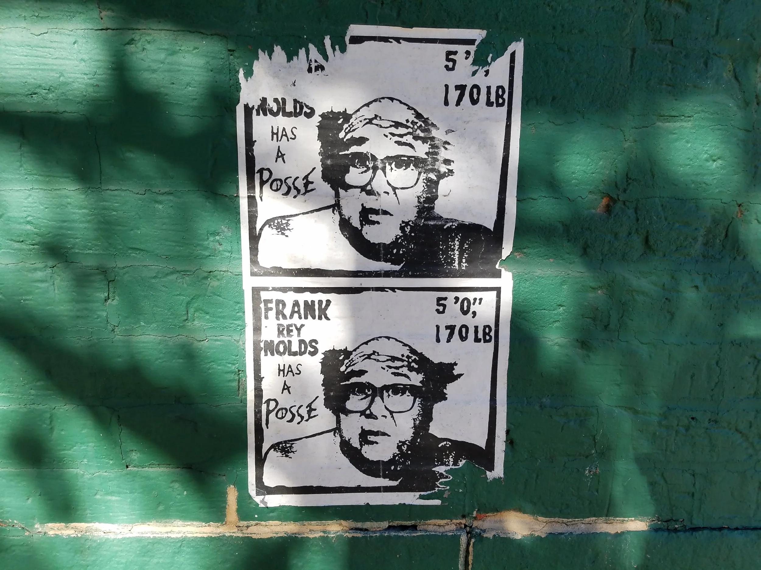 "Frank Reynolds has a posse, 2018"