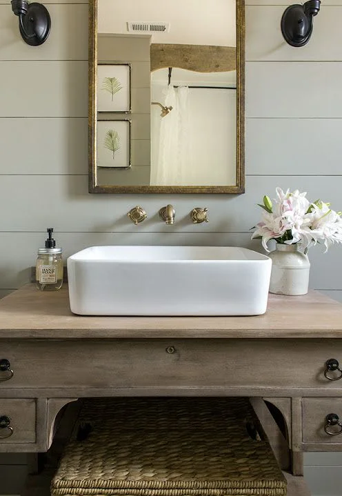Industrial Farmhouse Bathroom Blog Gathered Living