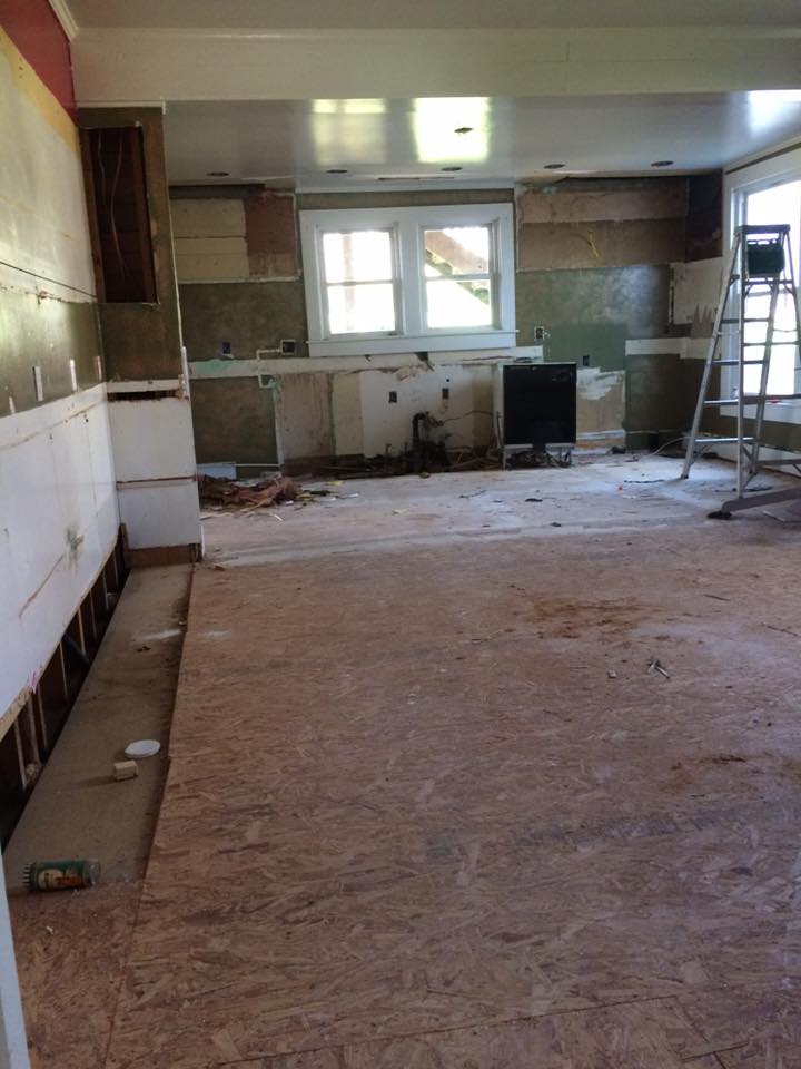  kitchen after demo