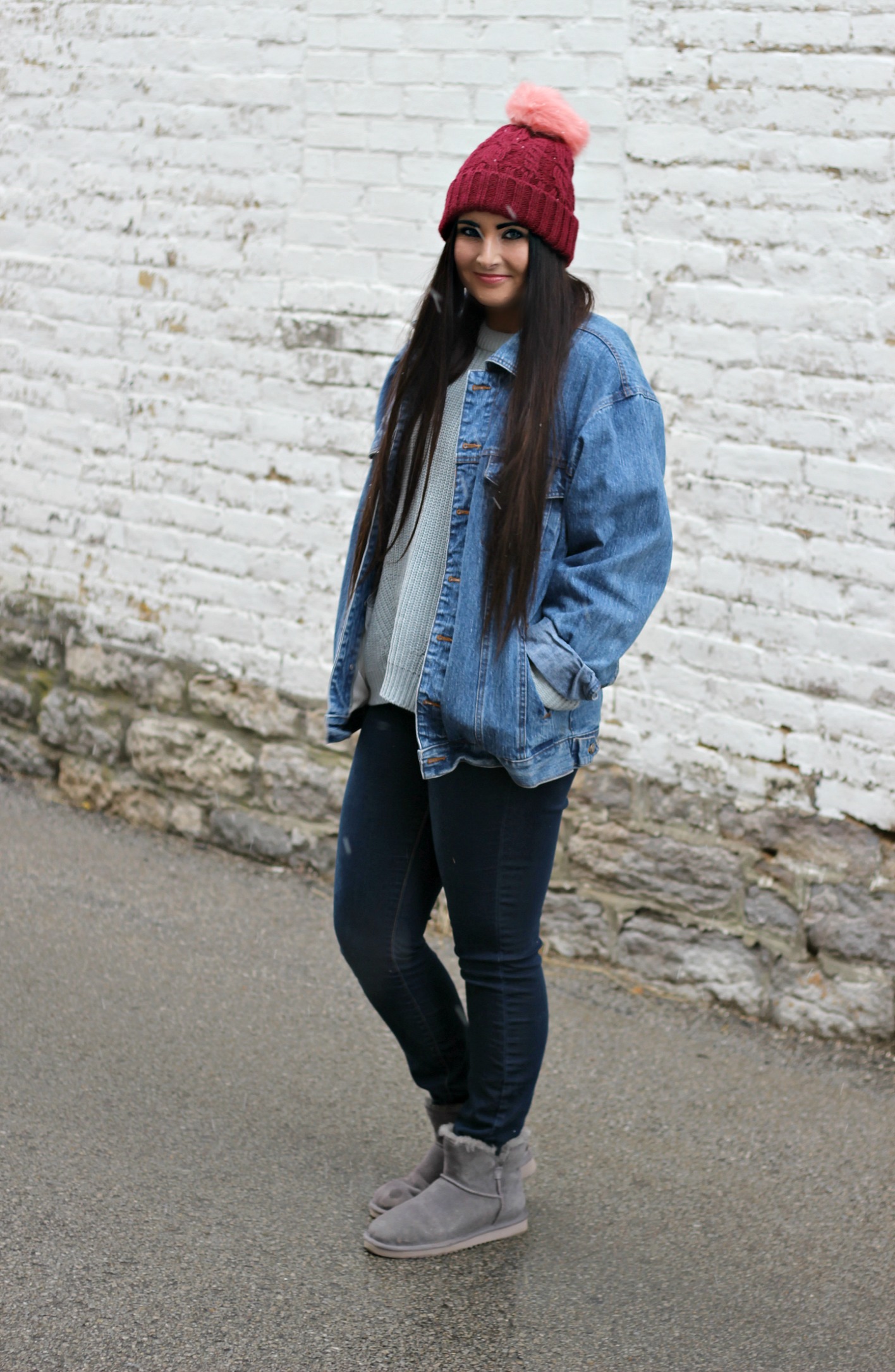 oversized denim jacket target