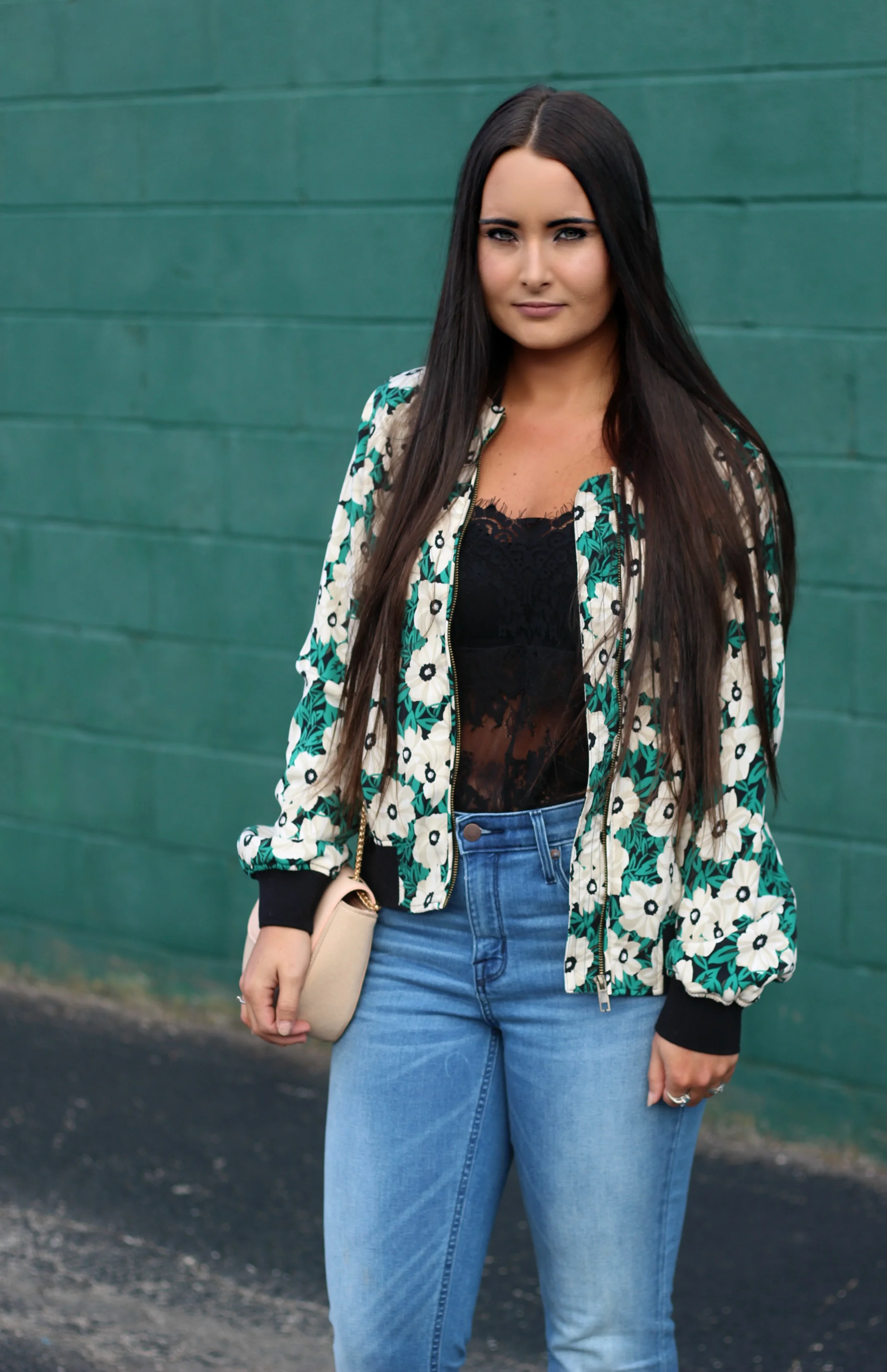 target pink denim jacket