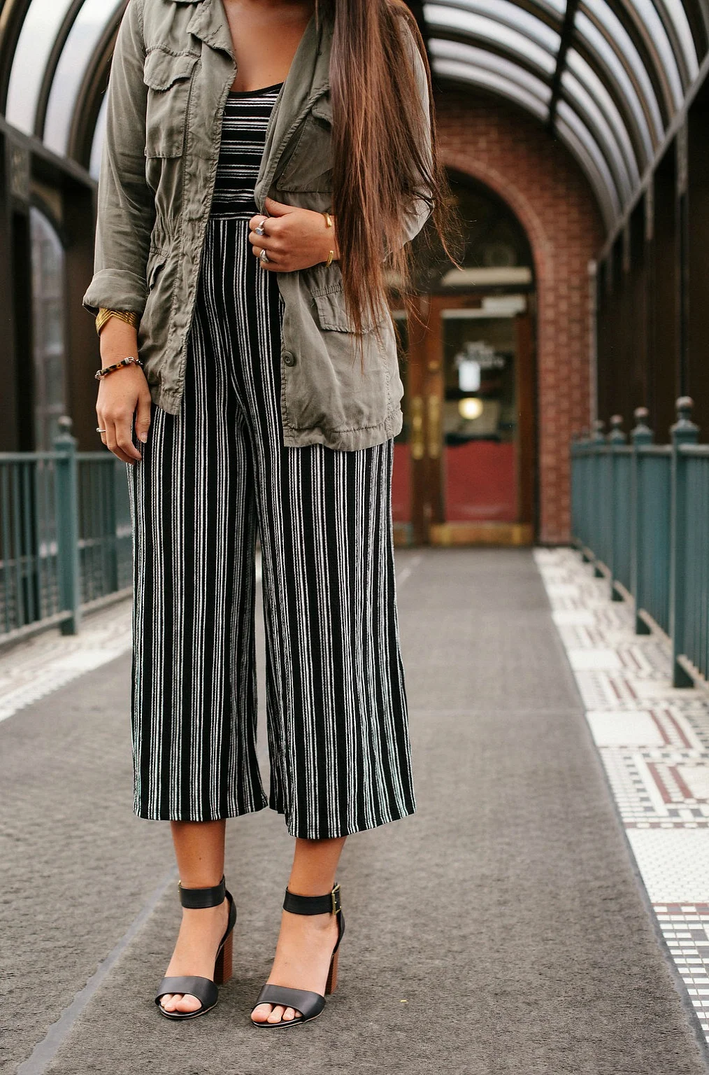 striped jumpsuit target